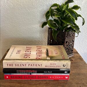 Set of 3 Thrilling Paperback Books by Bestselling Authors